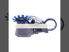 Dispensador de fita giratório elétrico ABS Zcut 10 com rolo removível flexível