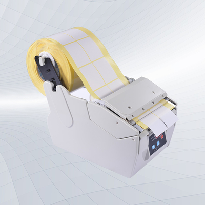 Máquina de descascamento automática pequena da etiqueta, distribuidor manual da etiqueta de código de barras