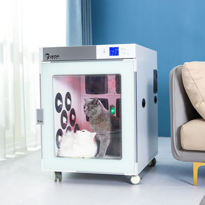 Sala de secagem do ANIMAL DE ESTIMAÇÃO do CE para Cat Air Blowing 50Kg PTC com sistema de coleção de poeira