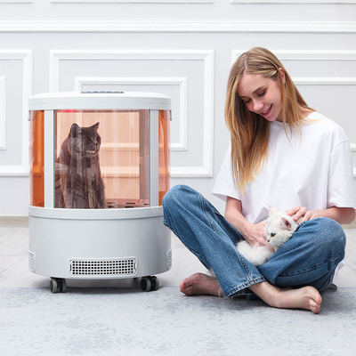 Sala de secagem ajustável do ANIMAL DE ESTIMAÇÃO da temperatura que prepara com 2 ventiladores