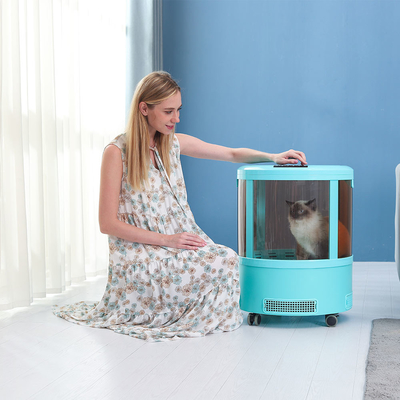 Sala de secagem ajustável do ANIMAL DE ESTIMAÇÃO da temperatura que prepara com 2 ventiladores