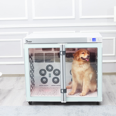 Animal de estimação portátil que seca o espaço da caixa 2700W Largr, secador da gaiola do CE para cães