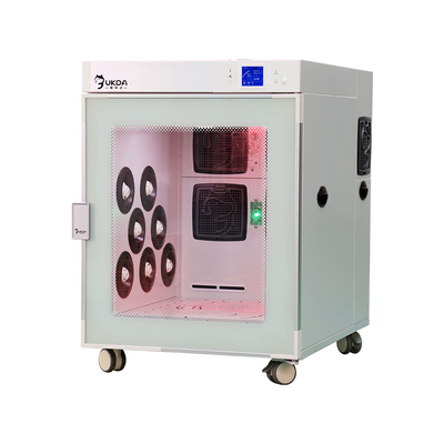 Grande máquina 220V 1300W 73Kg da sala de secagem do ANIMAL DE ESTIMAÇÃO do volume de ar de baixo nível de ruído