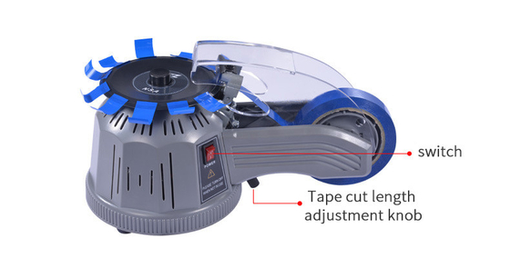 Segurança elétrica da largura do distribuidor Zcut-2 25mm da fita do tamanho compacto multi auto