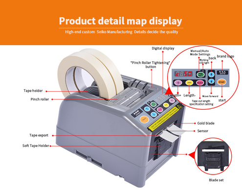 Distribuidor 100V 50Hz 6mm da fita da mesa largura automática do multi para o escritório