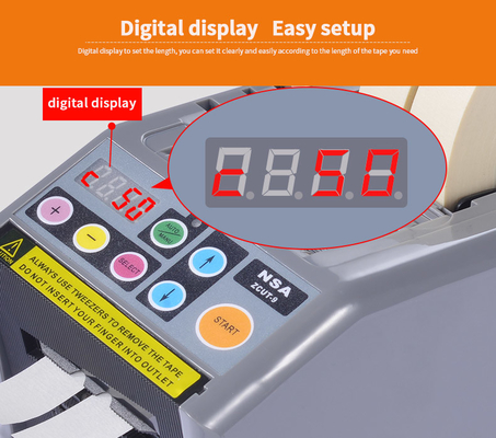 Largura automática do distribuidor 60mm da fita ZCUT-9 nenhum rolo com lâmina do ouro
